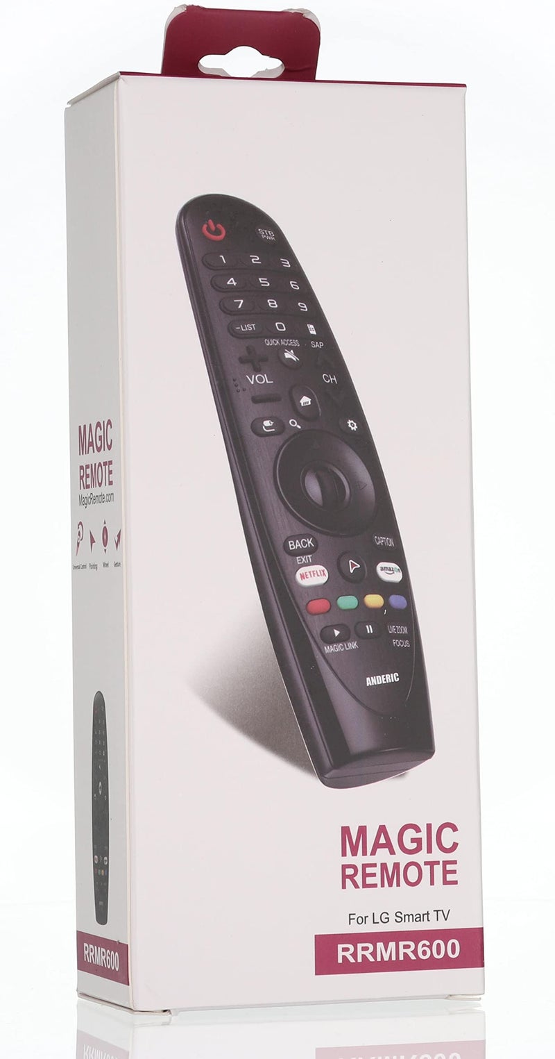 ANDERIC RRMR600 for LG Smart TV Without Voice Function TV Remote Control ANNMR600, ANMR600G,ANMR500G, ANMR650, ANMR650A, AN-MR650B, AN-MR19BA, AN-MR18BA, ANMR18BA - Image 2
